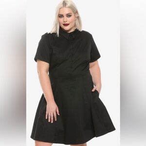 Hot topic Button collar Dress